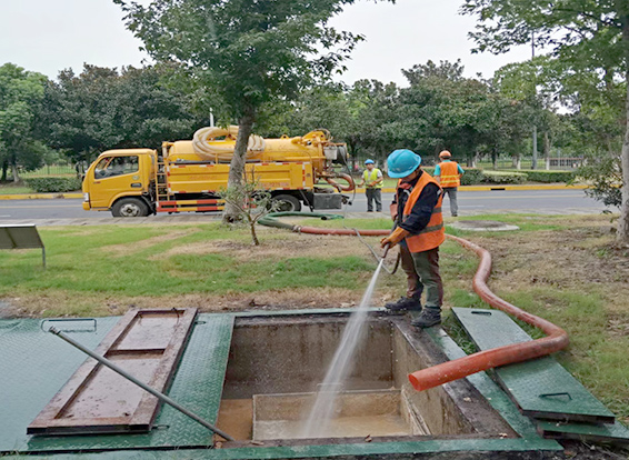 府谷化油池清理